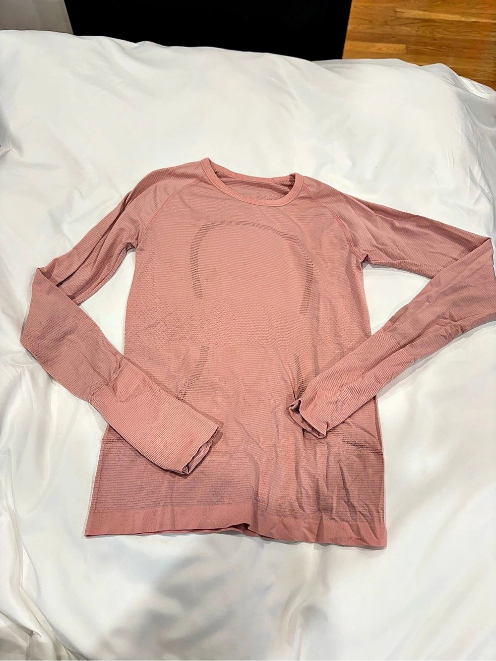 Lululemon Swiftly Tech Long-Sleeve Shirt Pink size 2